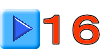 １６